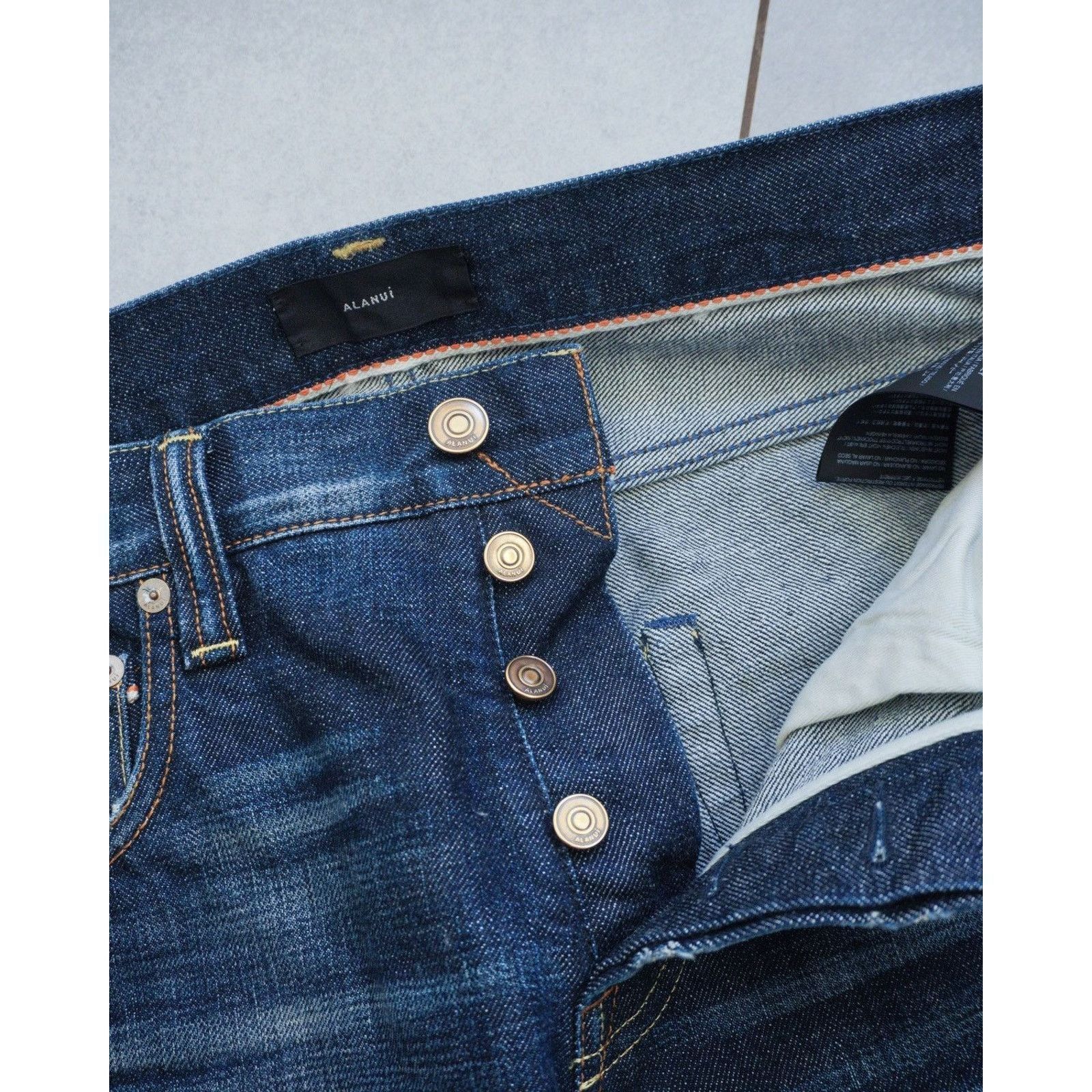 Alanui Alanui blue italy srl indigo denim jeans Size US 30 / EU 46 - 9 Thumbnail
