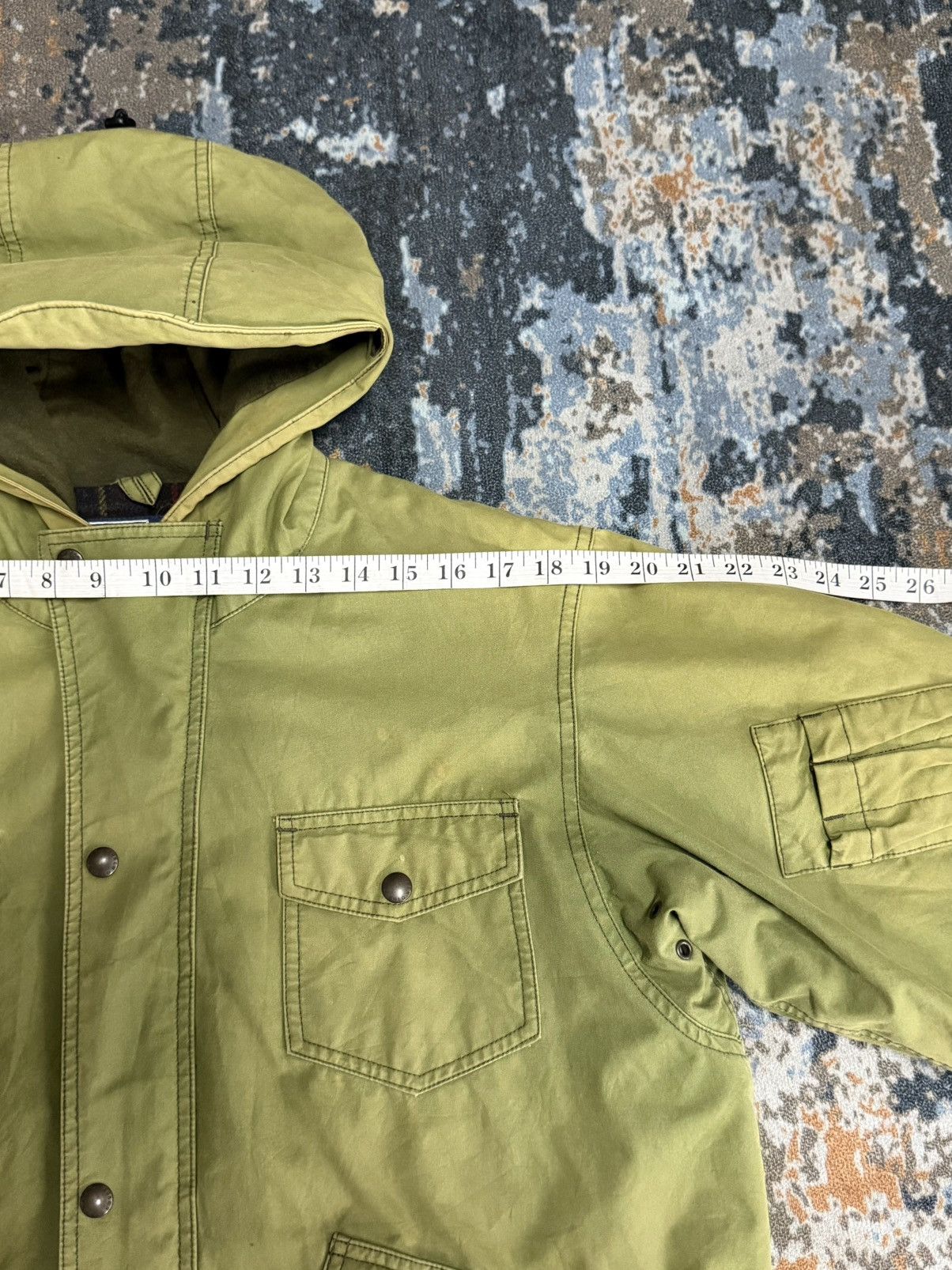 Polo Ralph Lauren Vintage Polo Ralph Lauren Waxed Cotton Fishing Jacket Size US L / EU 52-54 / 3 - 22 Thumbnail