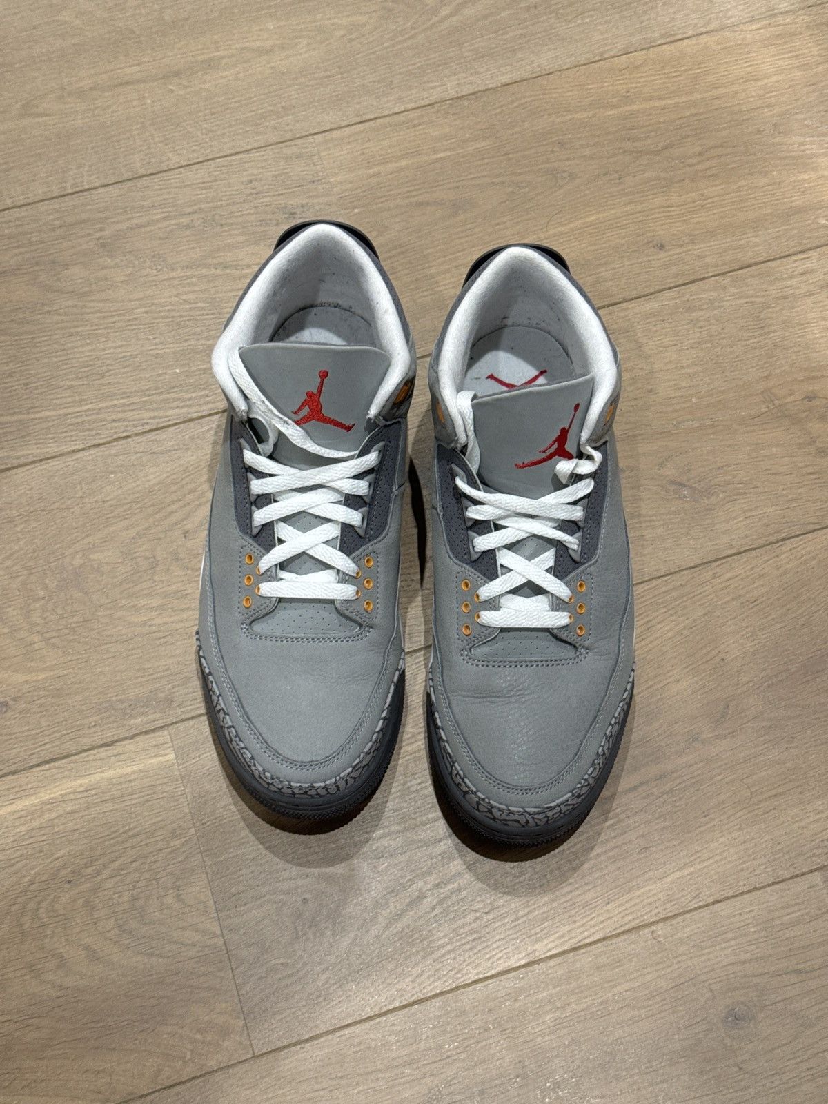 Jordan Brand Air Jordan 3 Cool Grey 2021 Size US 12 / EU 45 - 3 Thumbnail