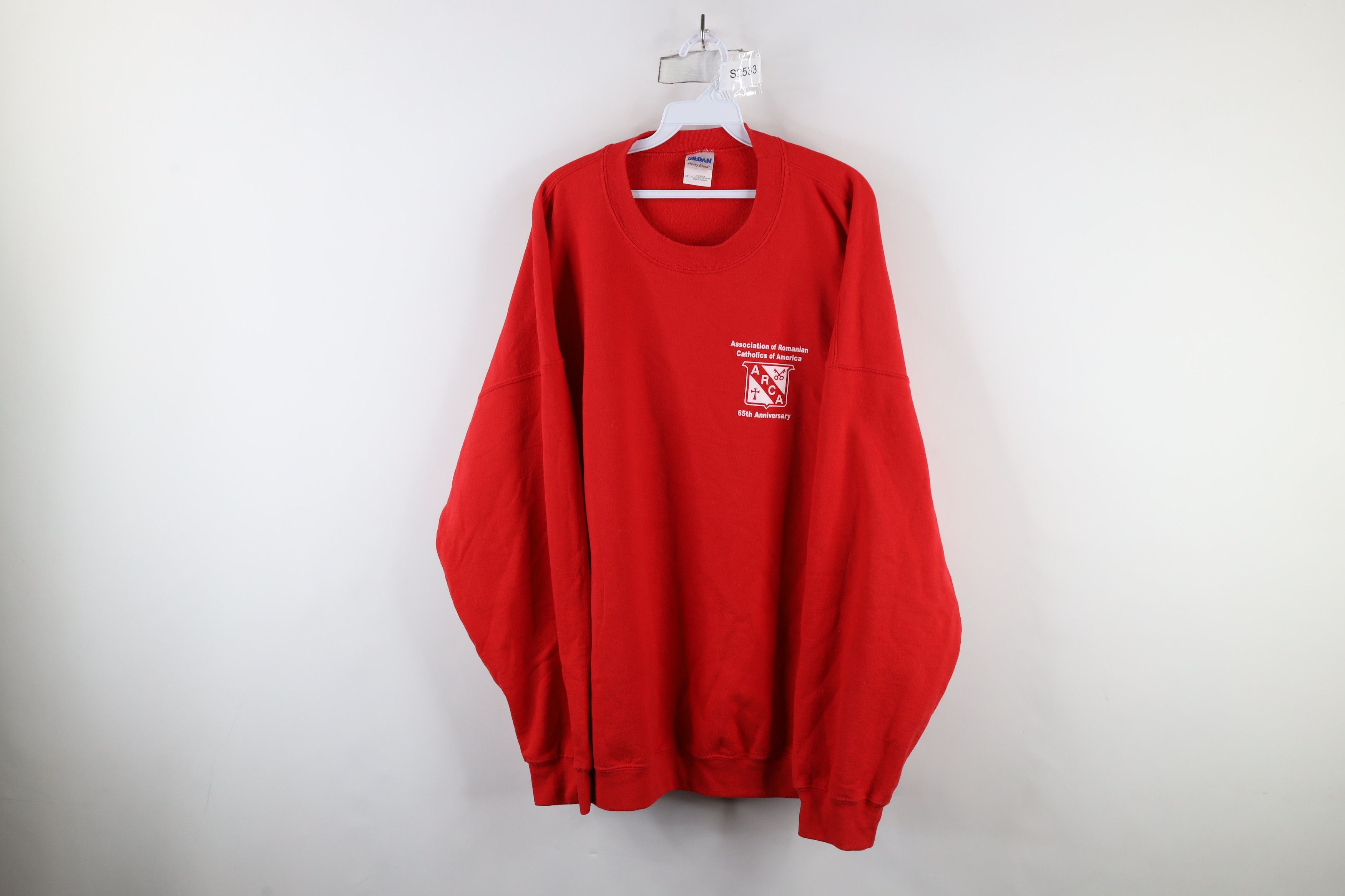 Vintage Vintage of Romanian Catholics of America ARCA Sweatshirt Size US XXL / EU 58 / 5 - 1 Thumbnail
