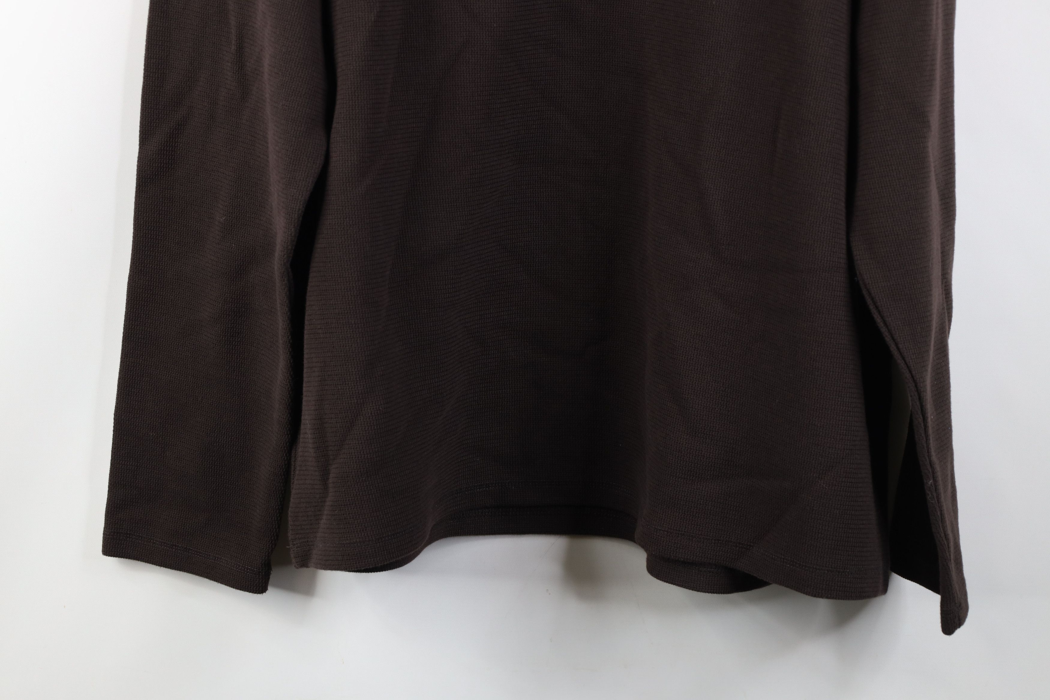 Banana Republic Vintage Y2K Banana Republic Waffle Knit Long Sleeve T-Shirt Size US XXL / EU 58 / 5 - 12 Thumbnail