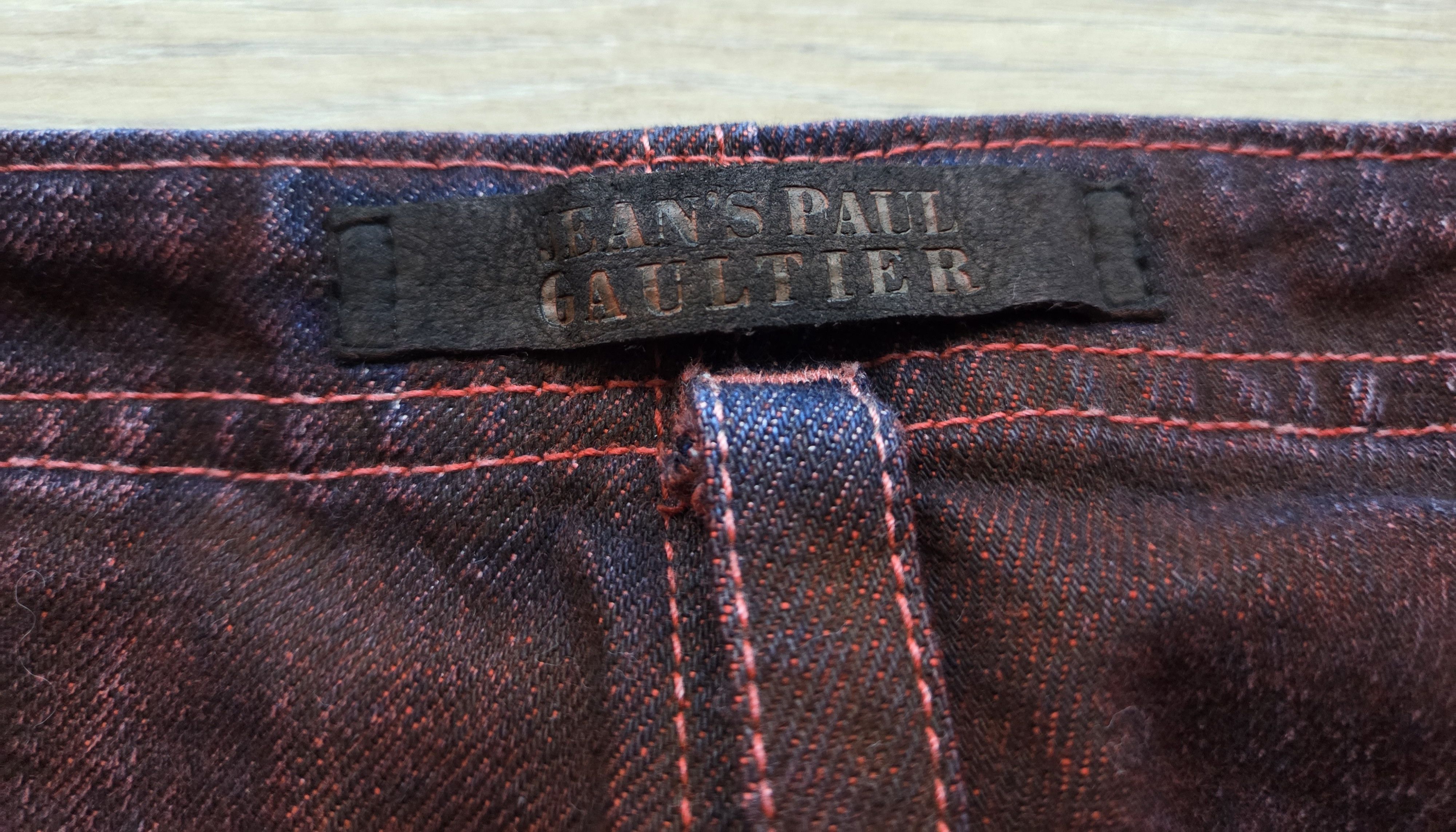 Jean Paul Gaultier Vintage JPG JEAN PAUL GAULTIER Onward Kashiyama Denim Pants Size 29" - 1 Thumbnail