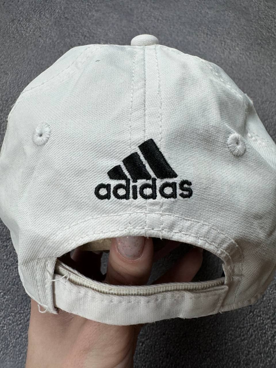 Adidas Vintage Adidas white tennis cap hat Size ONE SIZE - 7 Thumbnail