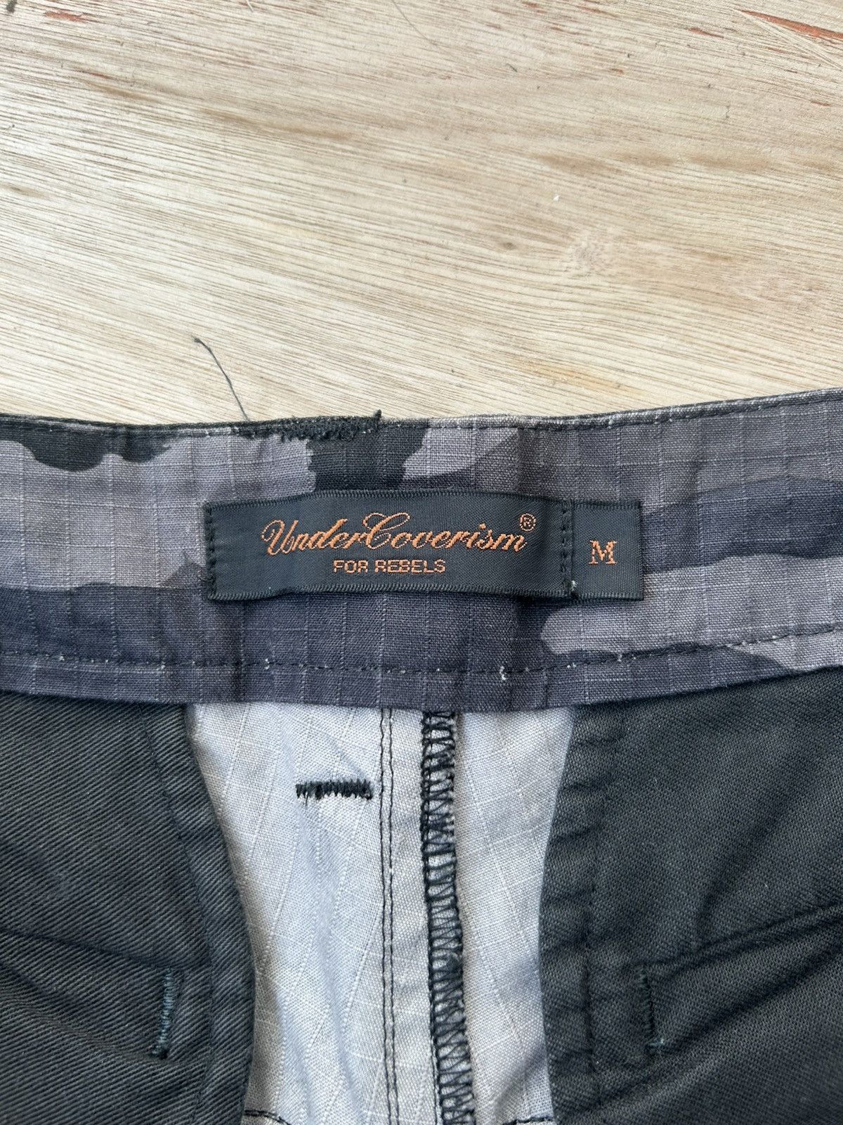 Undercover Undercover, AW03 'Bush Bin Laden' Shirt Wrap Cargo Trousers Size US 30 / EU 46 - 6 Thumbnail