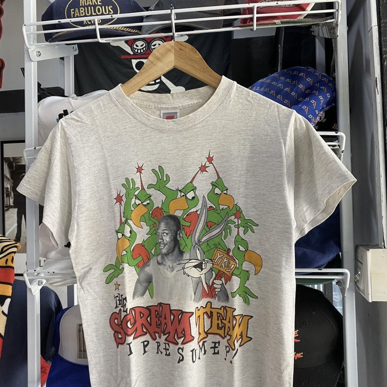 Nike Nike x Warner Bros 1993 Space Jam Scream Team - Made in USA Size US S / EU 44-46 / 1 - 3 Thumbnail