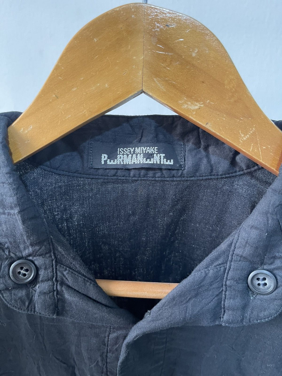 Issey Miyake 80s Issey Miyake Permanente Button Up Size US L / EU 52-54 / 3 - 9 Thumbnail