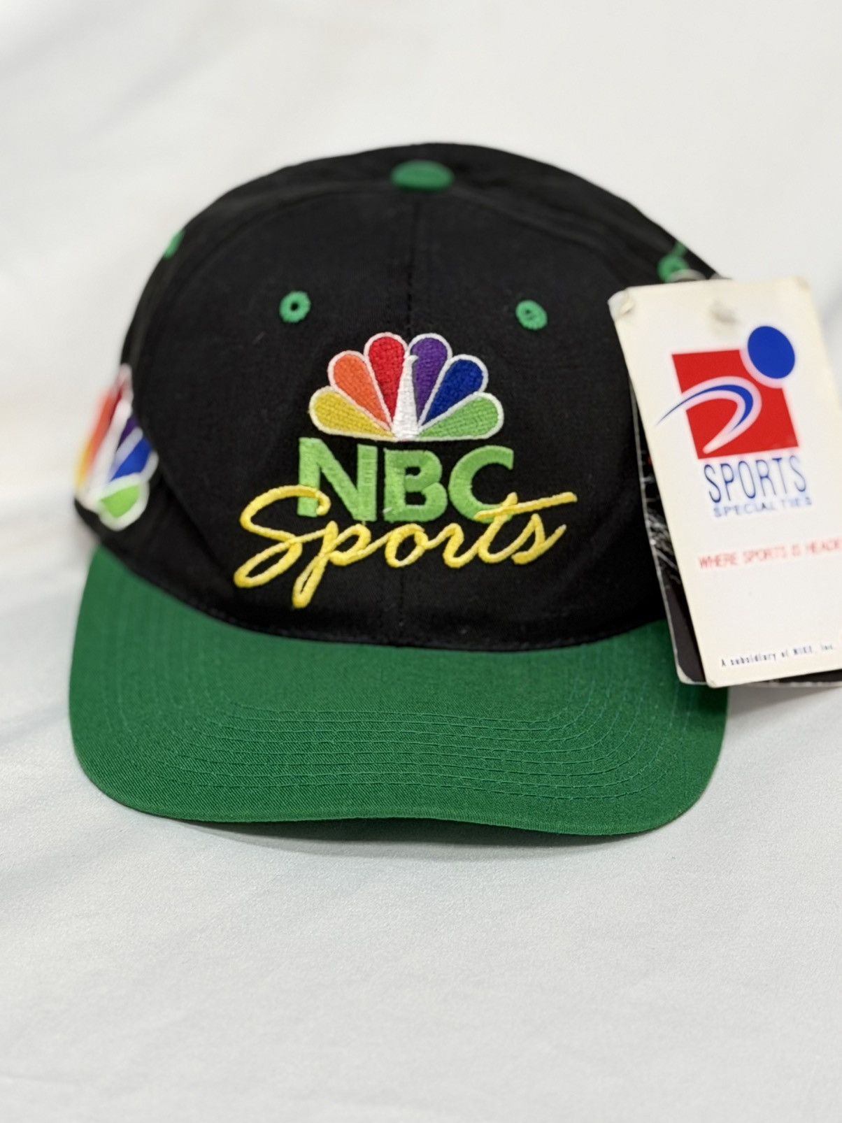 Nike Vintage 1996 NBC Sportsx Nike SportsSpecialties Snapback Cap Size ONE SIZE - 1 Thumbnail