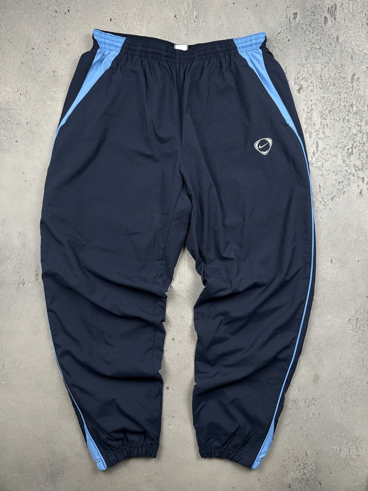 Nike Nike Vintage Y2K TN Track Pants Navy Blue Swoosh Logo XXL Size US 38 / EU 54 - 1 Thumbnail