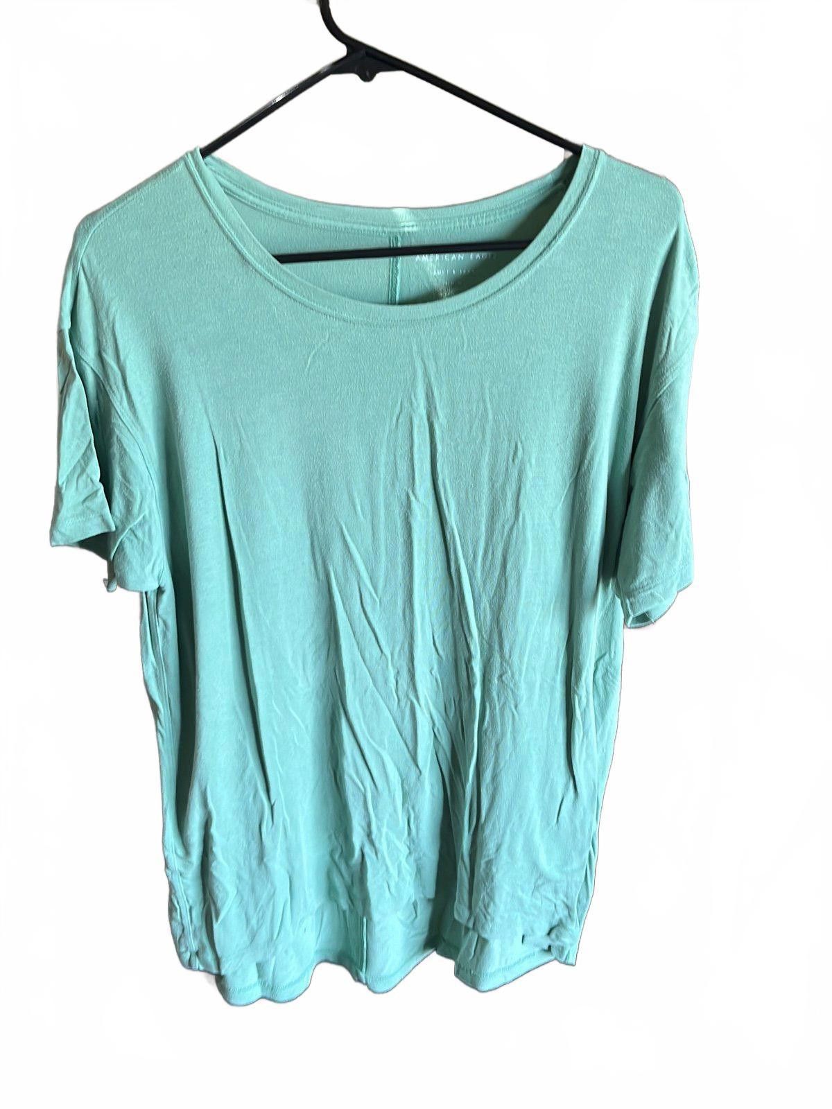 American Eagle Outfitters American Eagle Soft & Sexy Mint Green Tee Size M / US 6-8 / IT 42-44 - 1 Thumbnail