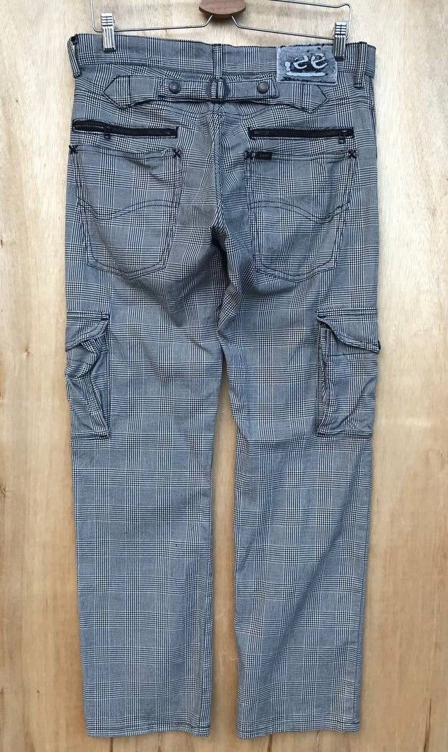 Beauty Beast × Lee Lee Riders Japan Bondage 8pockets checkered cargo pant Size US 29 - 4 Thumbnail