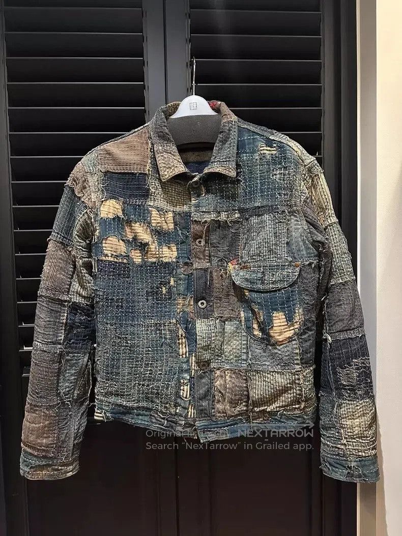 Kapital Kapital Boro Denim Ripped Jacket. Size US S / EU 44-46 / 1 - 2 Thumbnail