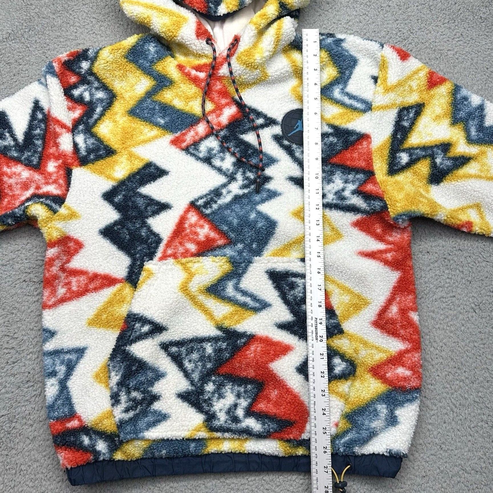 Nike Nike Air Jordan DH1110-133 Mens Medium Classic Fleece Popover Hoodie Sweatshirt Size US M / EU 48-50 / 2 - 3 Thumbnail