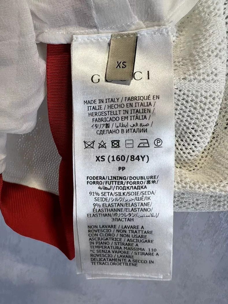 Gucci Gucci Double-layer old flower knitted sweater short sleeves Size XS / US 0-2 / IT 36-38 - 4 Thumbnail
