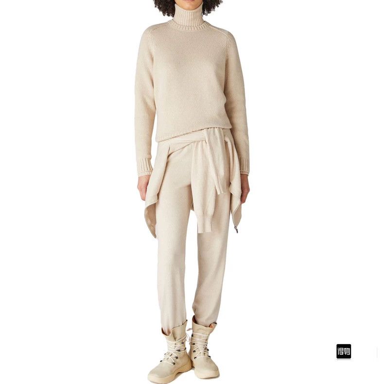 Loro Piana LORO PIANA Sweater, cashmere material, loose fit Size L / US 10 / IT 46 - 7 Thumbnail