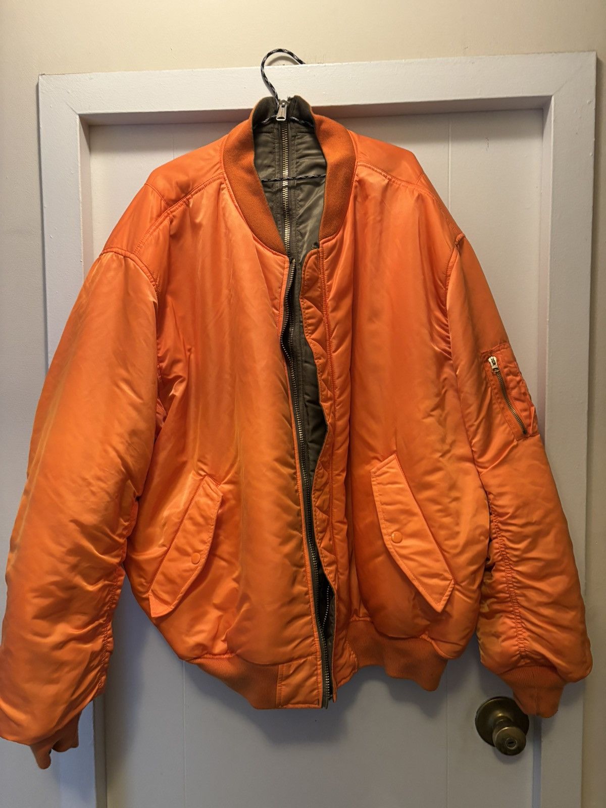 Vetements VETEMENTS REVERSIBLE SPLIT BOMBER Size US L / EU 52-54 / 3 - 10 Thumbnail