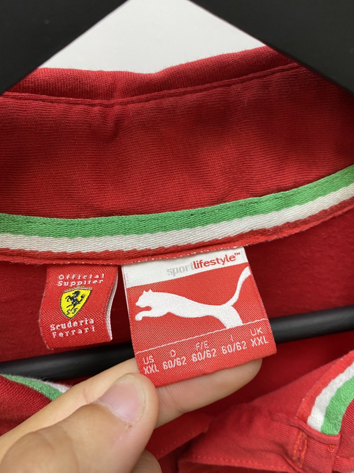 Puma Puma Ferrari Racing Polo Shirt UPS Santander F1 BMW Audi Size US XXL / EU 58 / 5 - 17 Thumbnail