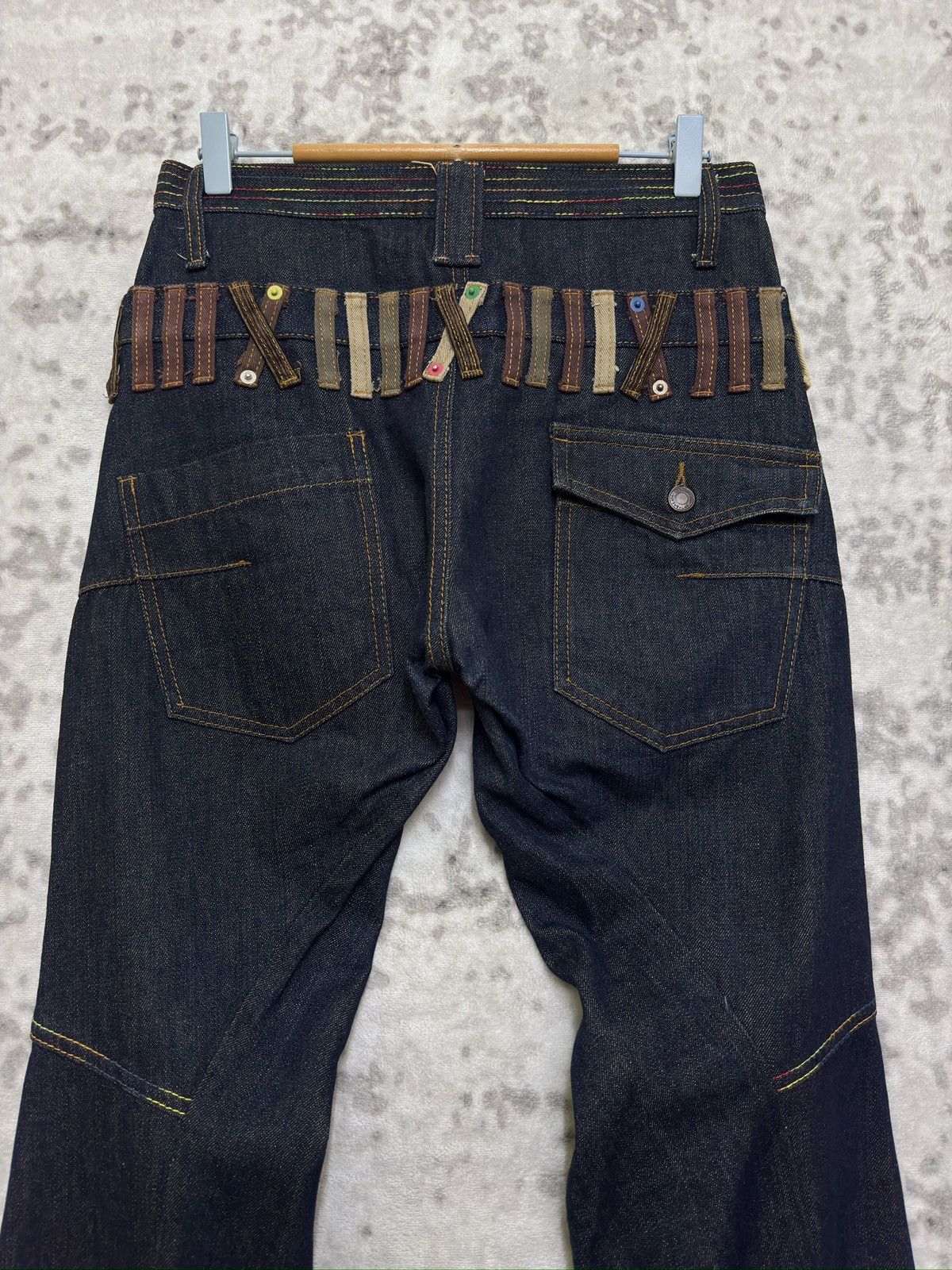 PPFM Vintage BreathMINt Double Waist Zipper Style Denim Jeans Size US 29 - 8 Thumbnail