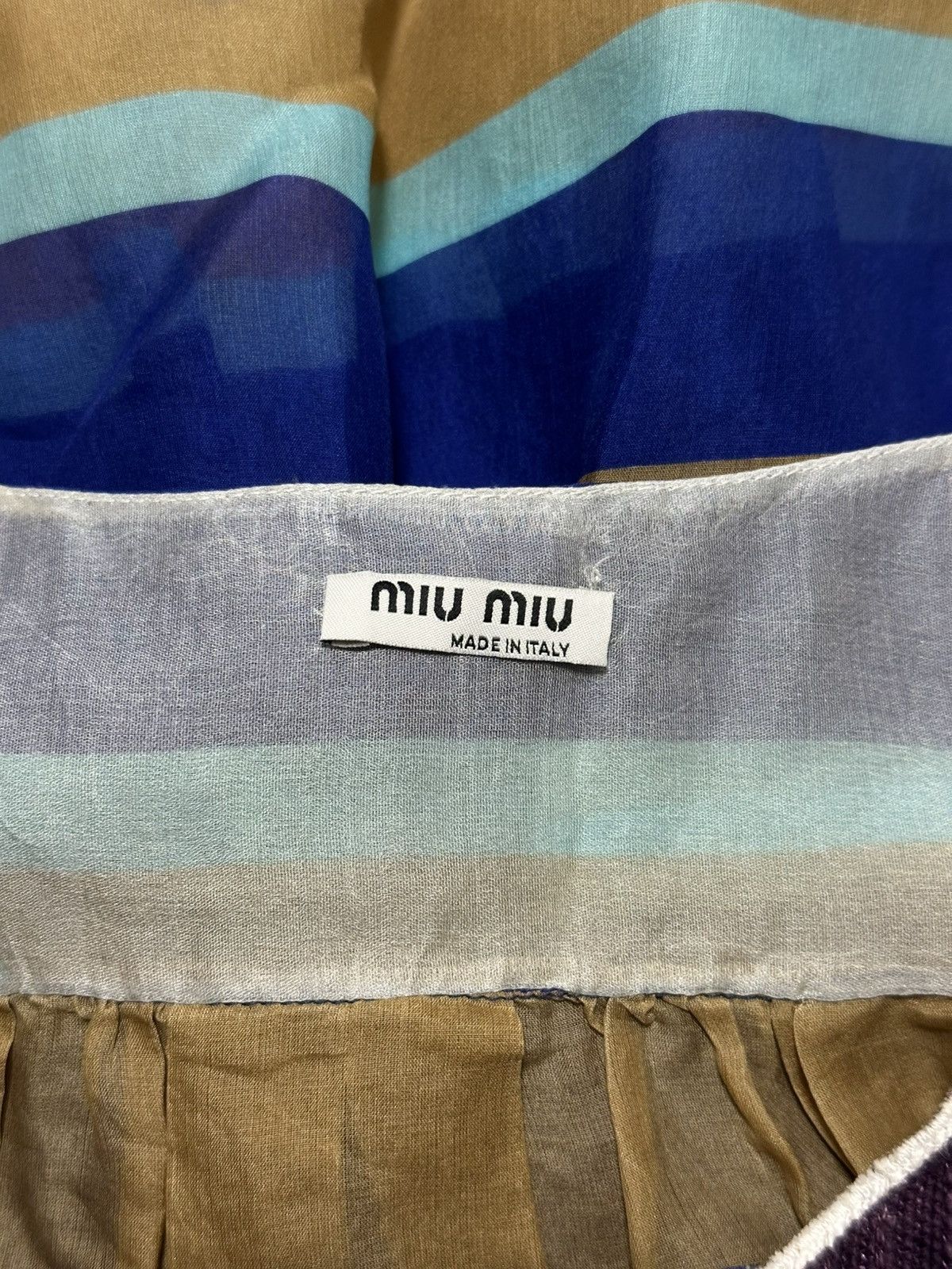 Miu Miu MIU MIU Spring Summer 2005 Striped Dress Size M / US 6-8 / IT 42-44 - 5 Thumbnail