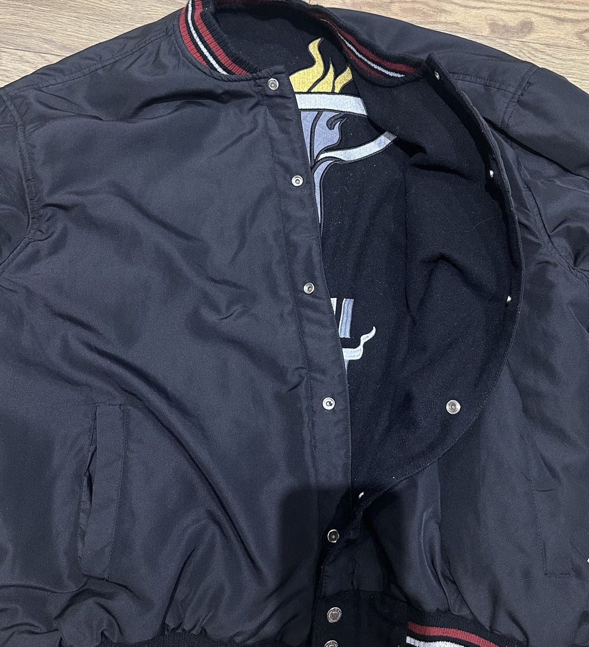 Urban Renewal Miami Heat Bomber Jacket Size US XXL / EU 58 / 5 - 3 Thumbnail