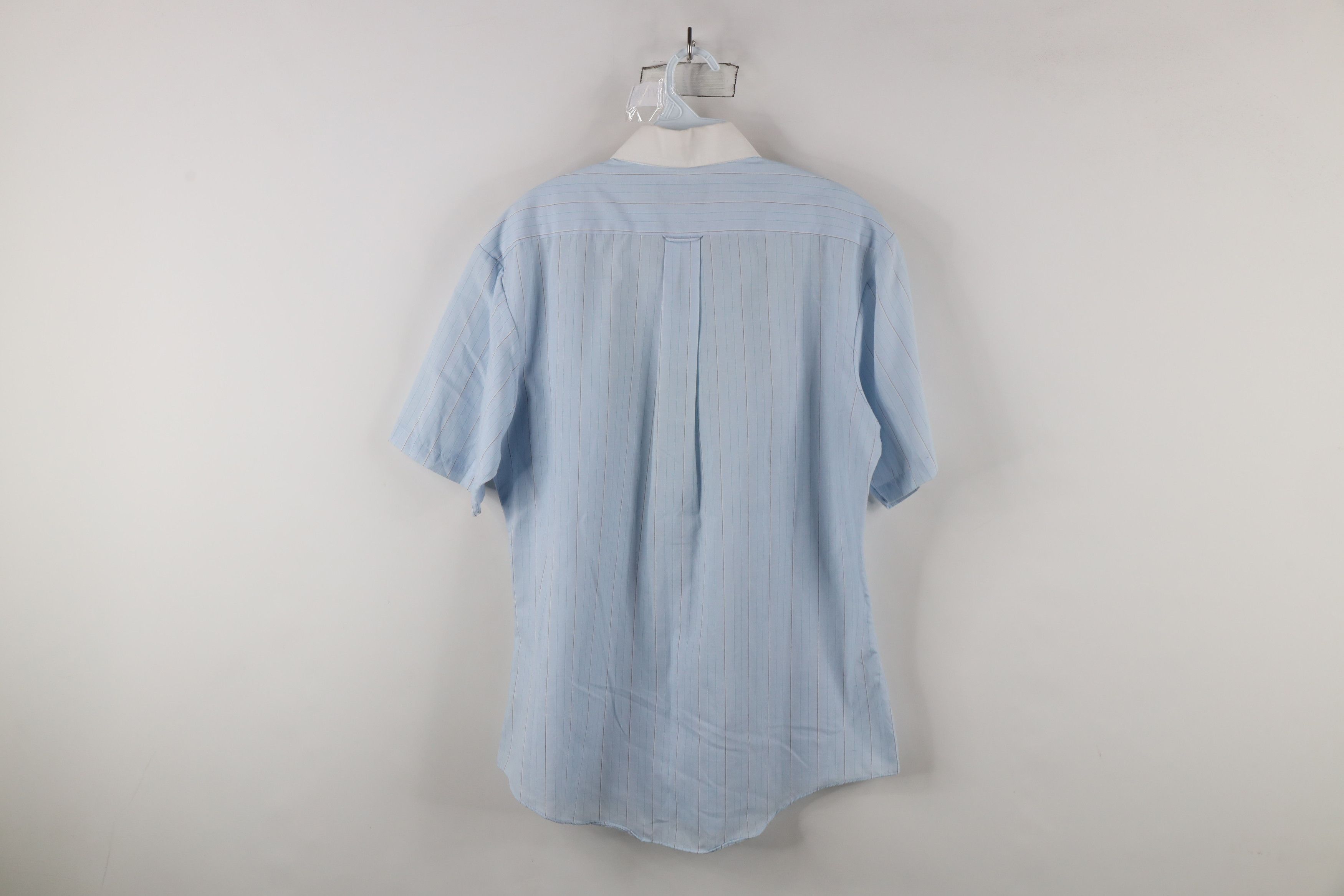Vintage Vintage 90s Streetwear Striped Collared Button Down Shirt Size US L / EU 52-54 / 3 - 9 Thumbnail