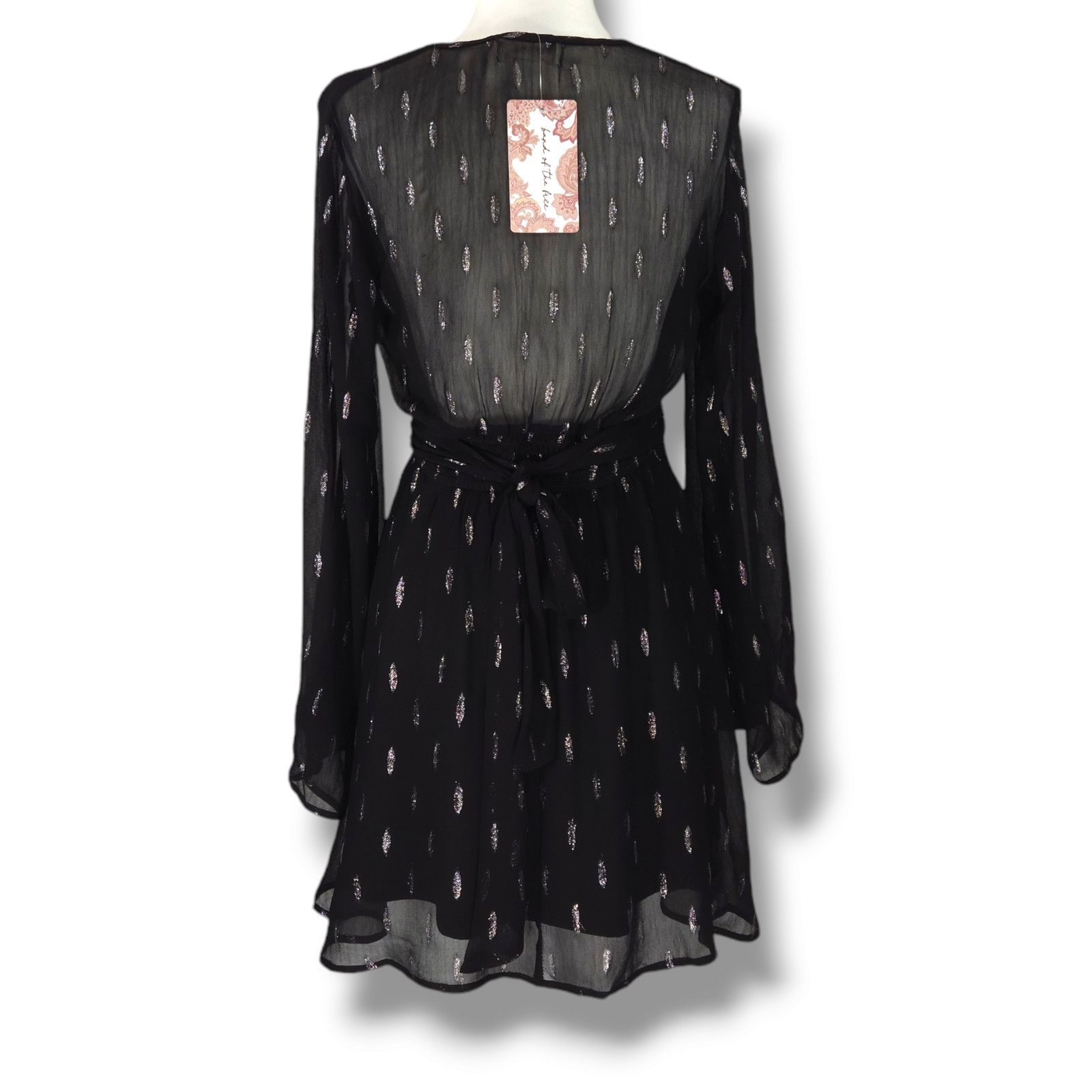 Other NWT B.O.G. Band of the Free Evette Shimmer Mini Dress Sz. M Size M / US 6-8 / IT 42-44 - 6 Thumbnail