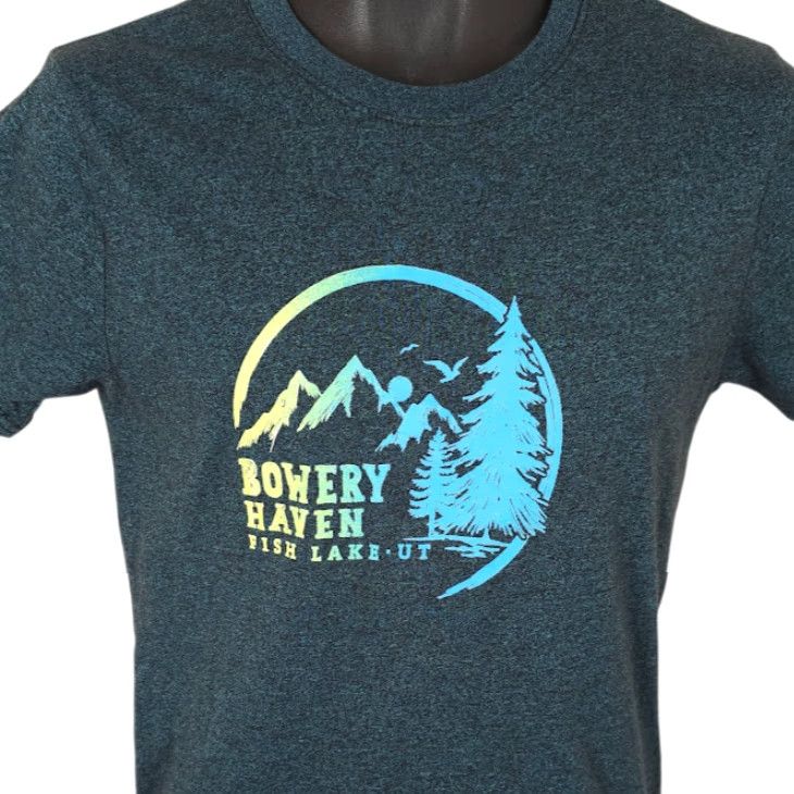 Vintage Nike Shirt Mens Small Green Bowery Haven Travel Destination Tee Size US S / EU 44-46 / 1 - 2 Thumbnail