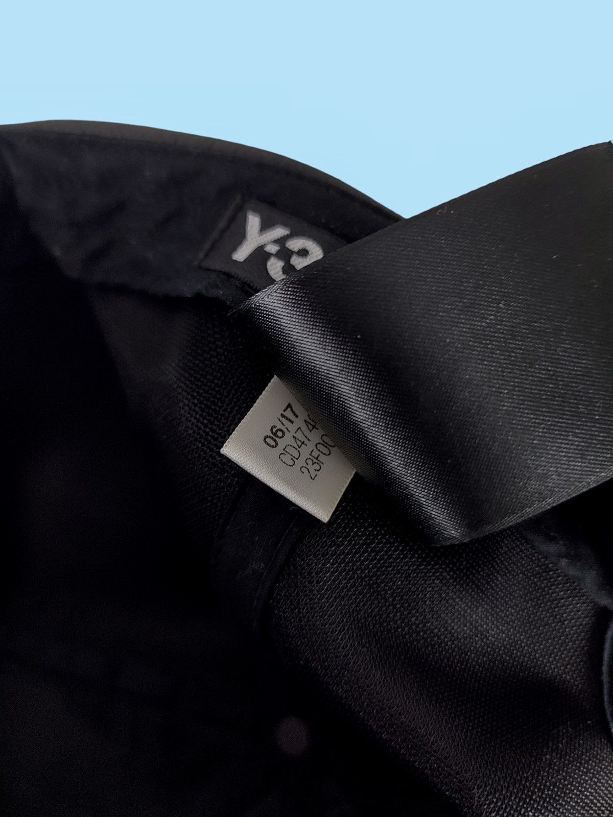 Adidas × Y's A/W 2017 Y-3 Yohji Yamamoto Adidas Big Logo Nylon Cap Size ONE SIZE - 11 Thumbnail