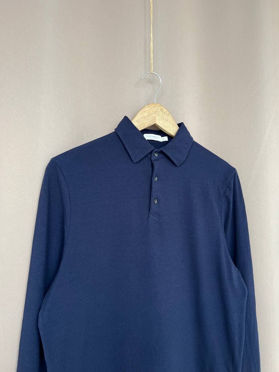 Suitsupply Suitsupply Collared Polo Long Sleeve Mens Size M Size US M / EU 48-50 / 2 - 3 Thumbnail