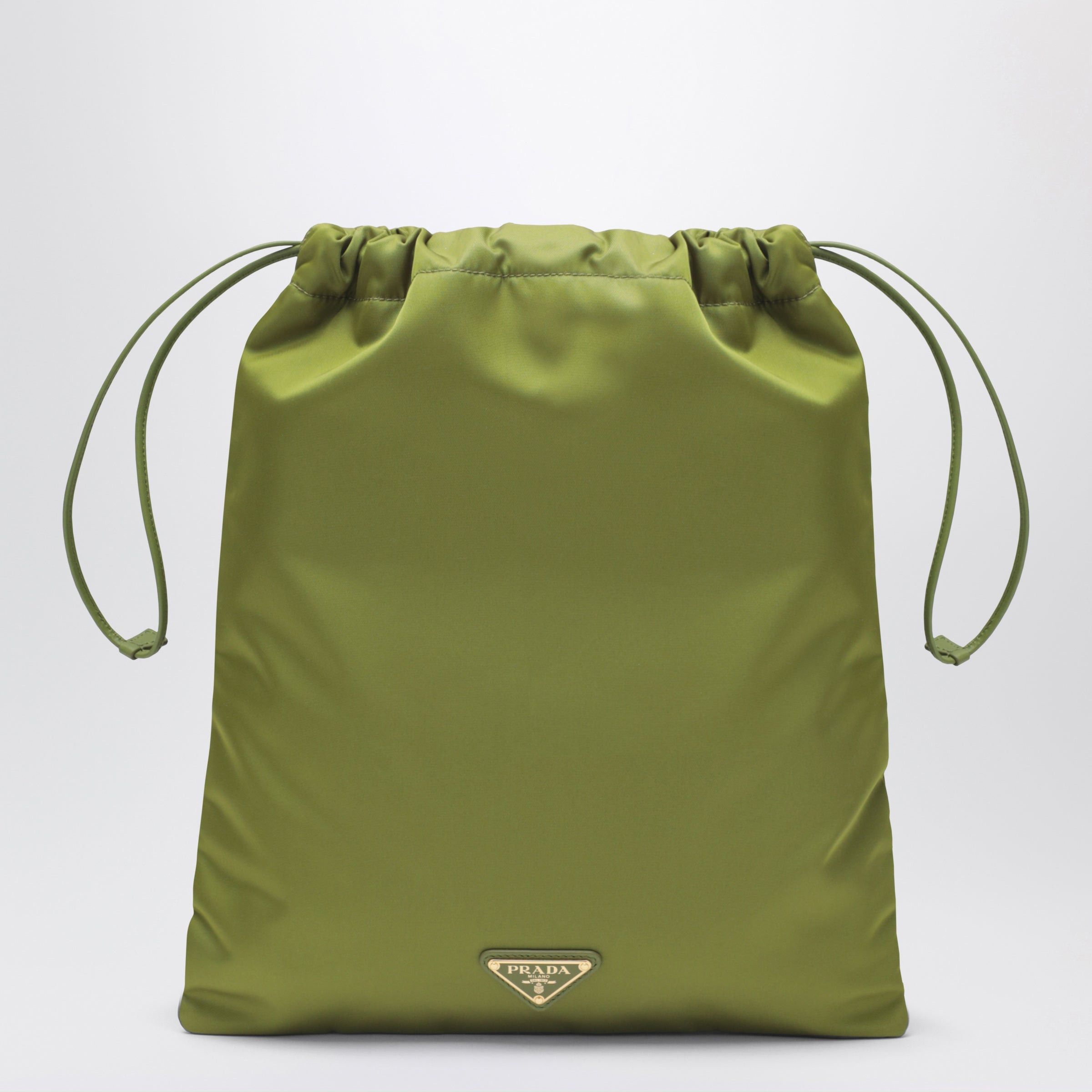 Prada Prada Prada Wish Pouch In Ivy Green Re-Nylon Size ONE SIZE - 1 Thumbnail