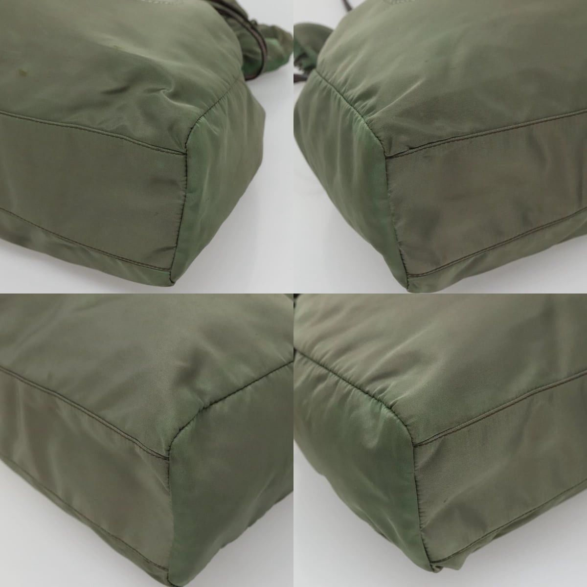 Prada PRADA Tote Bag Nylon Green Gold Size ONE SIZE - 10 Thumbnail