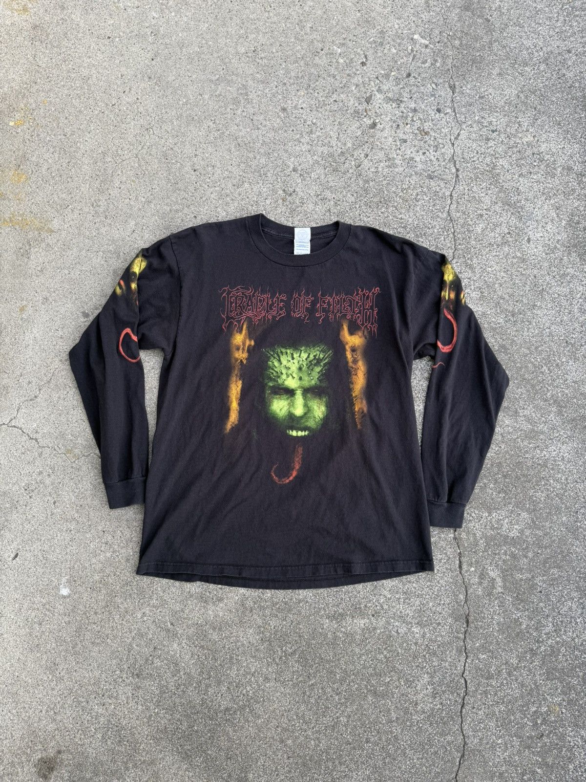 Vintage Cradle of Filth “Eve Pleaser” Longsleeve Size US L / EU 52-54 / 3 - 2 Thumbnail