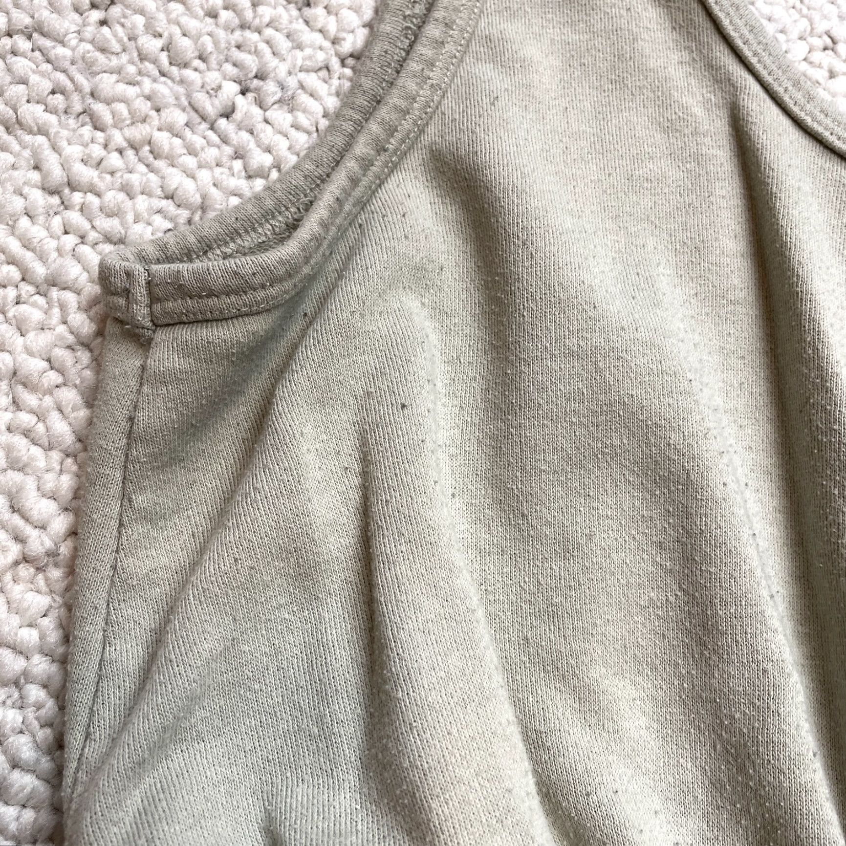 Forever 21 Forever 21 Plus Cropped Tank Top Shirt Womens 0X Light Green Sage Stretch Solid Size XL / US 12-14 / IT 48-50 - 3 Thumbnail