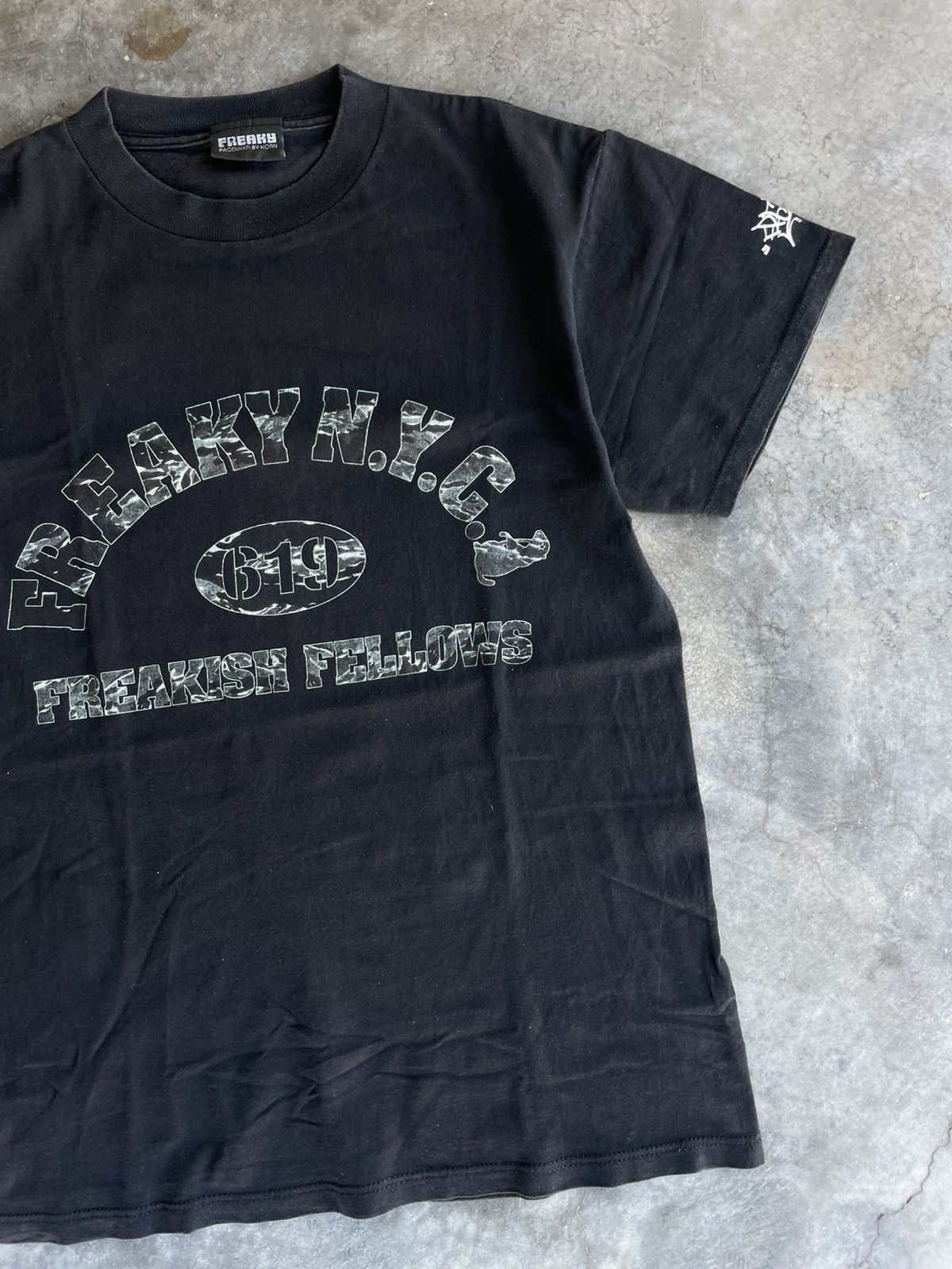 Band Tees × Vintage Freaky NY Freakish Fellow, Produced by Korn Size US M / EU 48-50 / 2 - 2 Thumbnail