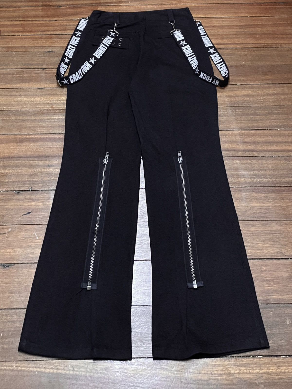 Japanese Brand × Seditionaries Rare Vintage Japanese Brand Sex Pot Suspended Pants 1990s Size US 31 - 2 Thumbnail