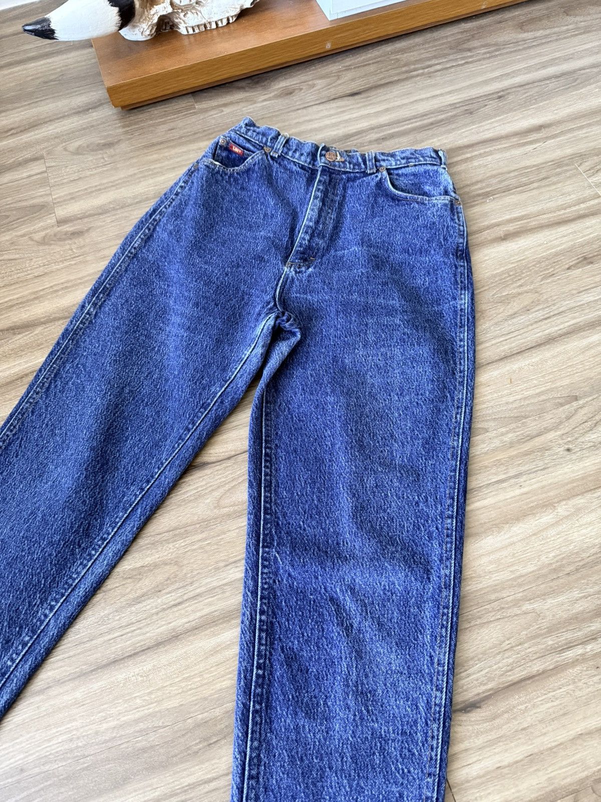 Lee Vintage LEE Mom Jeans Women’s 12 MED Tapered High Rise Size 34" / US 12 / IT 48 - 2 Thumbnail