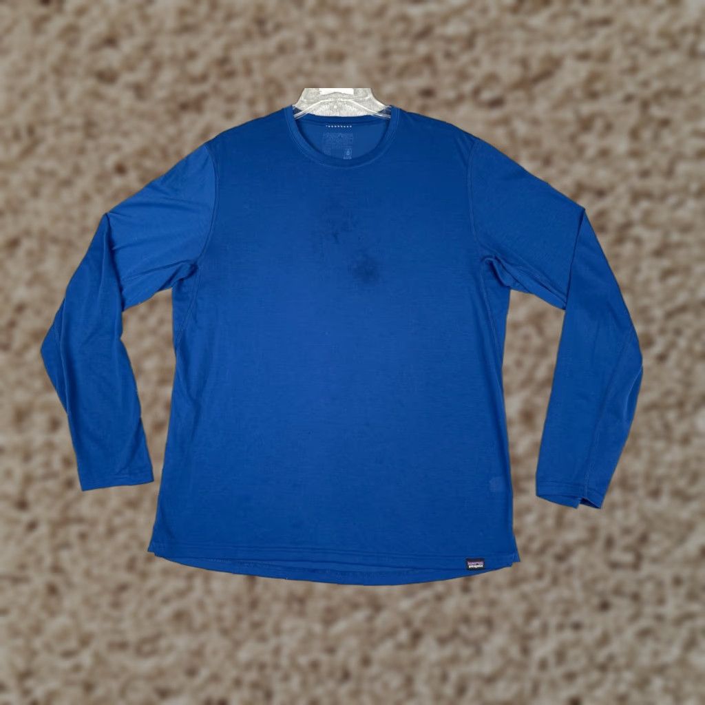 Patagonia Patagonia Shirt Men Medium Blue Capilene Cool Trail Long Sleeve Crew Neck READ Size US M / EU 48-50 / 2 - 1 Thumbnail