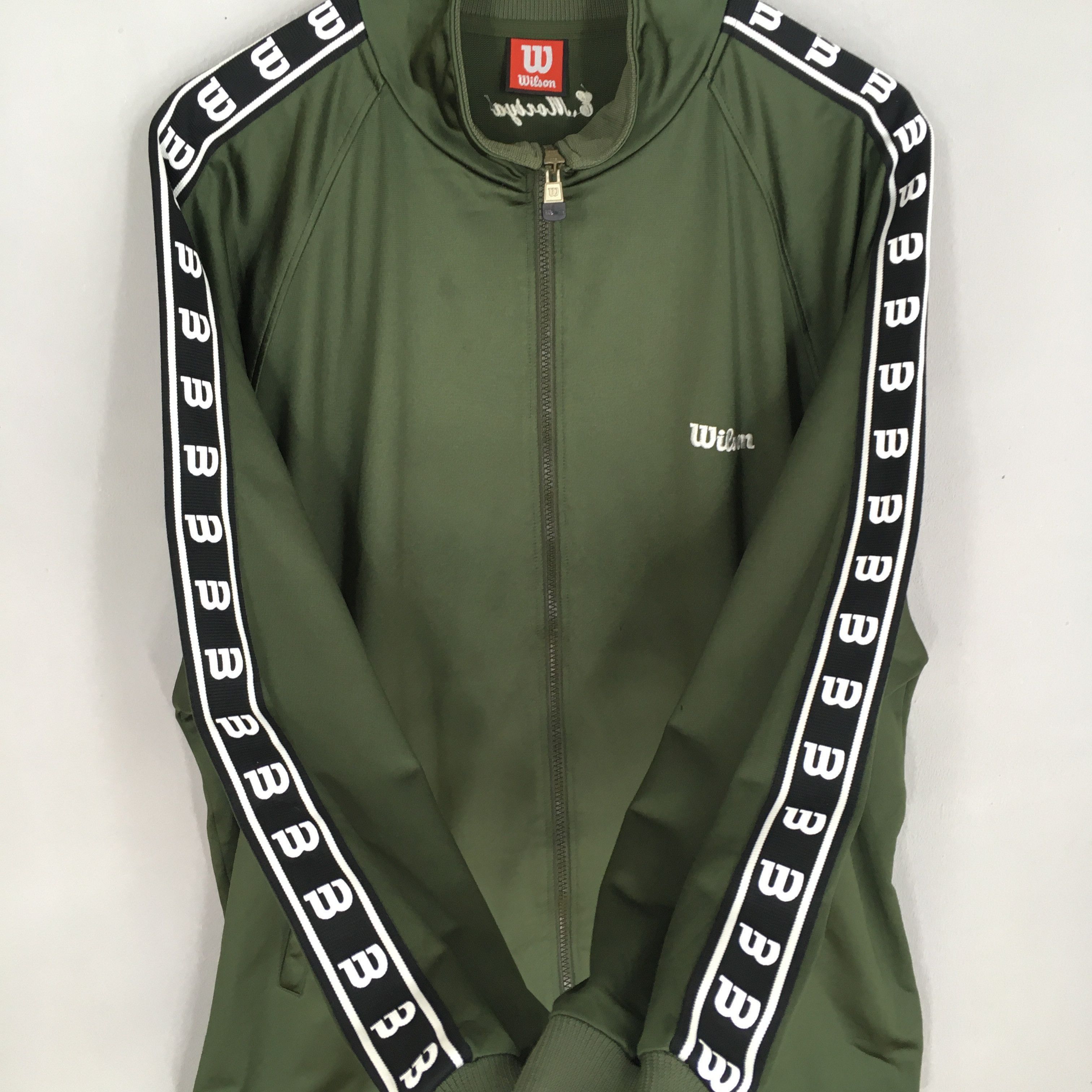 Wilson Vintage 90's Wilson Windrunner Jacket XLarge Size US XL / EU 56 / 4 - 4 Thumbnail
