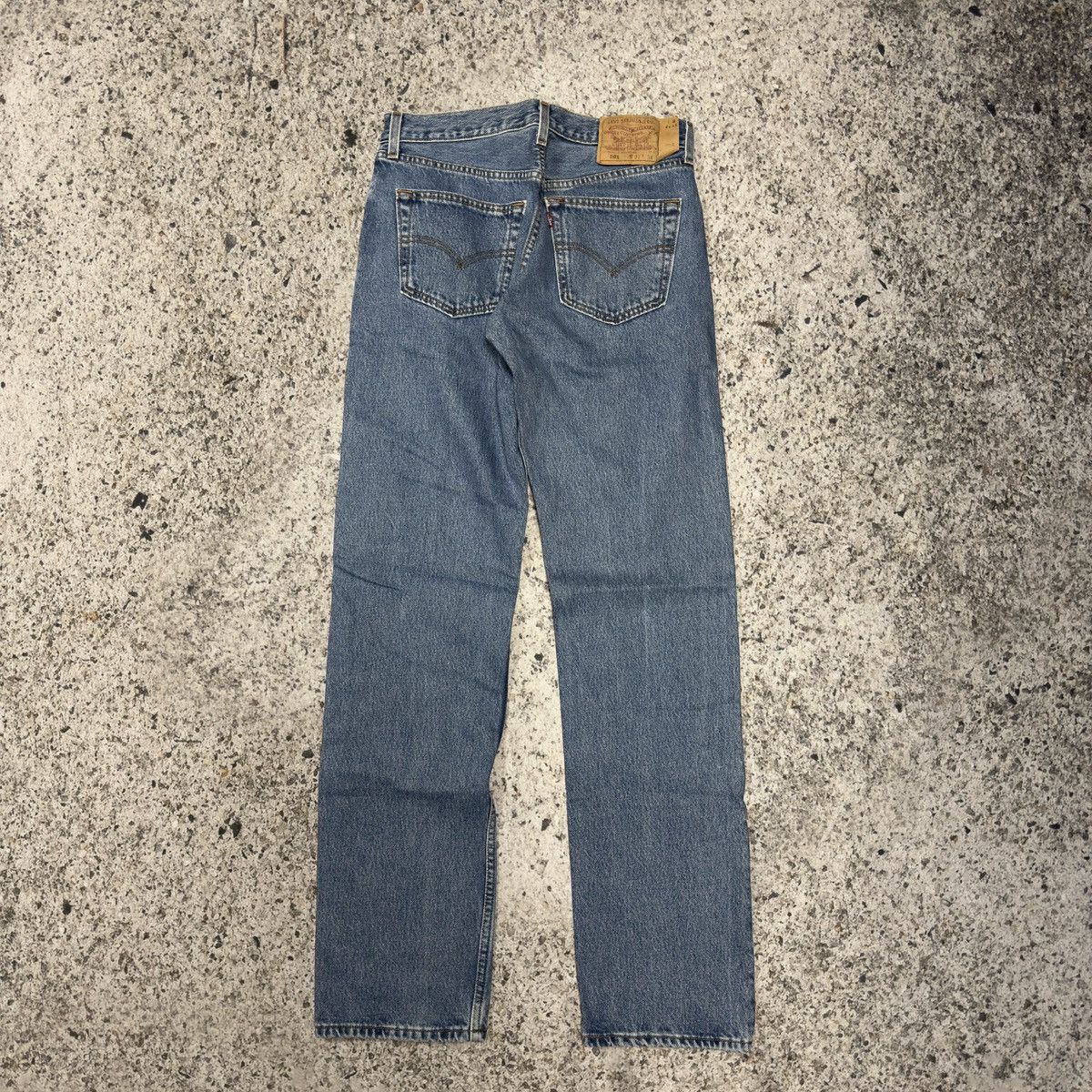 Levi's Vintage Levi’s 501 Straight Denim Jeans Size US 31 - 2 Thumbnail