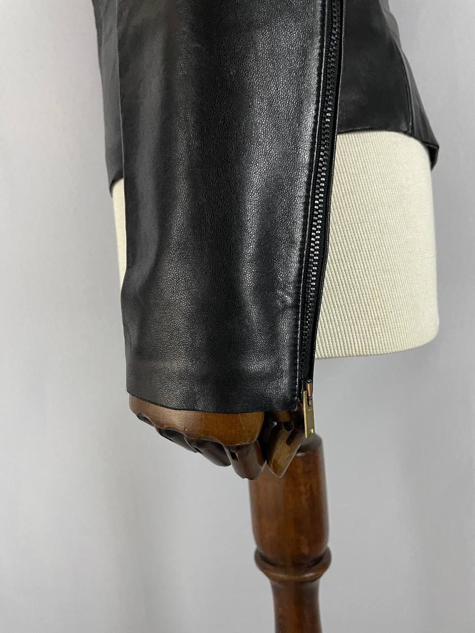 Maison Margiela Maison Margiela Leather Biker Black Jacket Size US XS / EU 42 / 0 - 6 Thumbnail