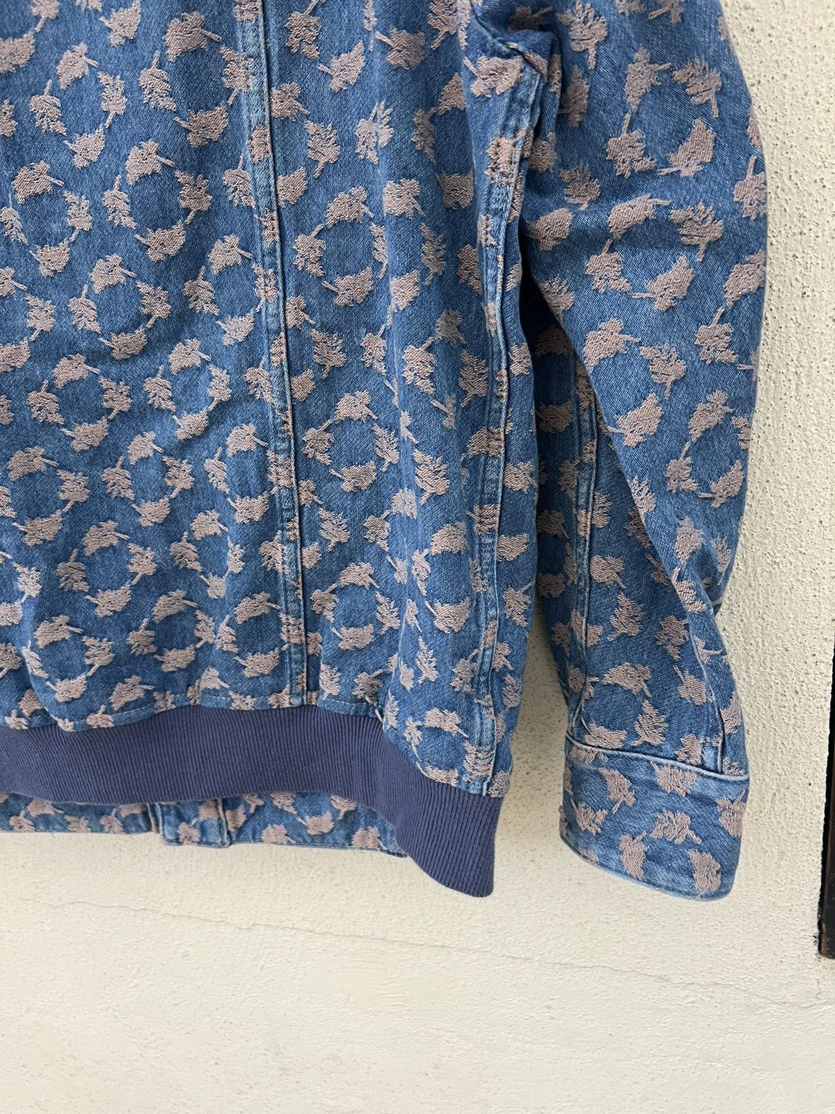 Issey Miyake Mercibeaucoup Embroidered Denim Bomber Trucker Jacket Size US M / EU 48-50 / 2 - 20 Thumbnail