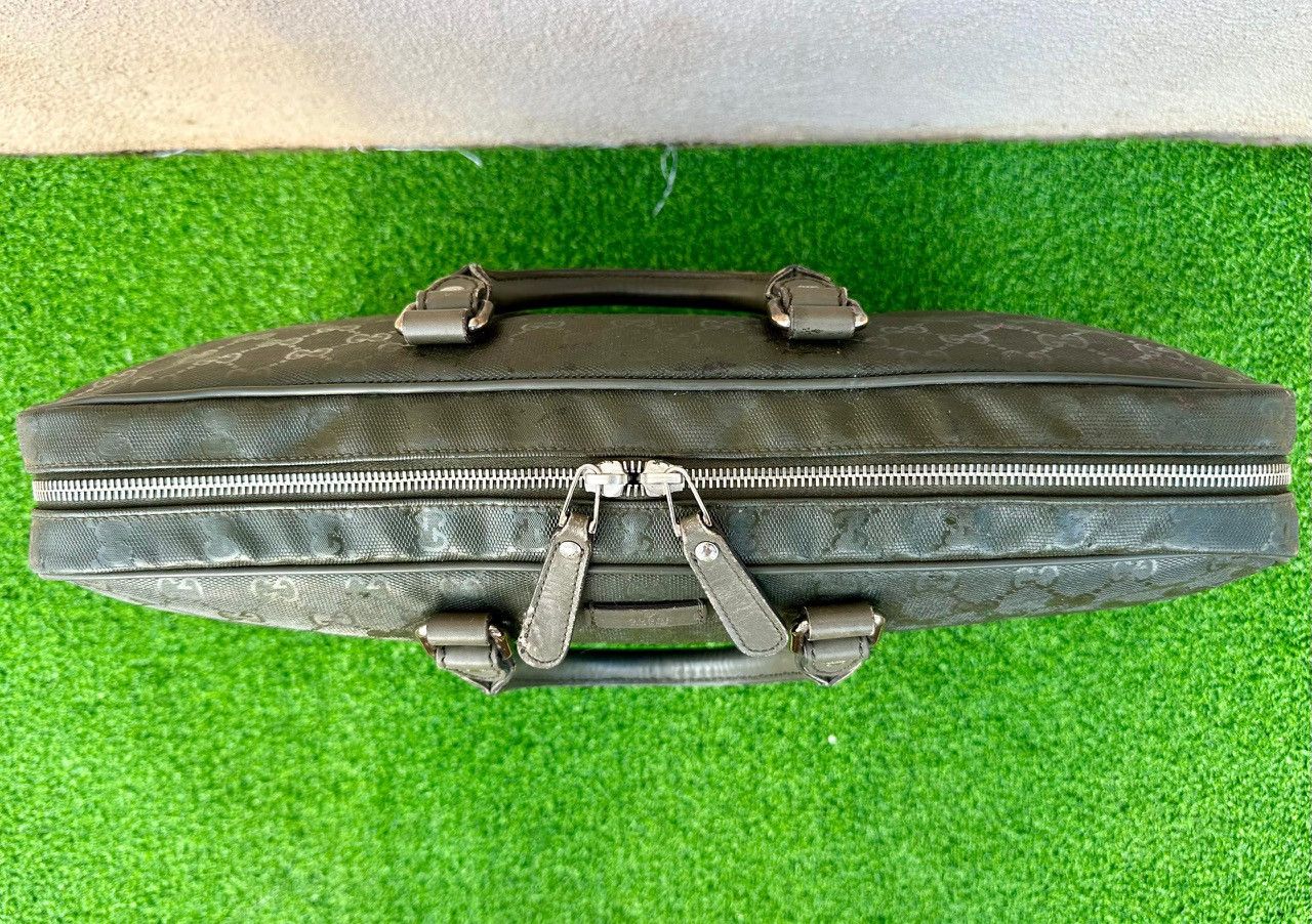Gucci Authentic Gucci GG Imprime Medium Briefcase Size ONE SIZE - 4 Thumbnail
