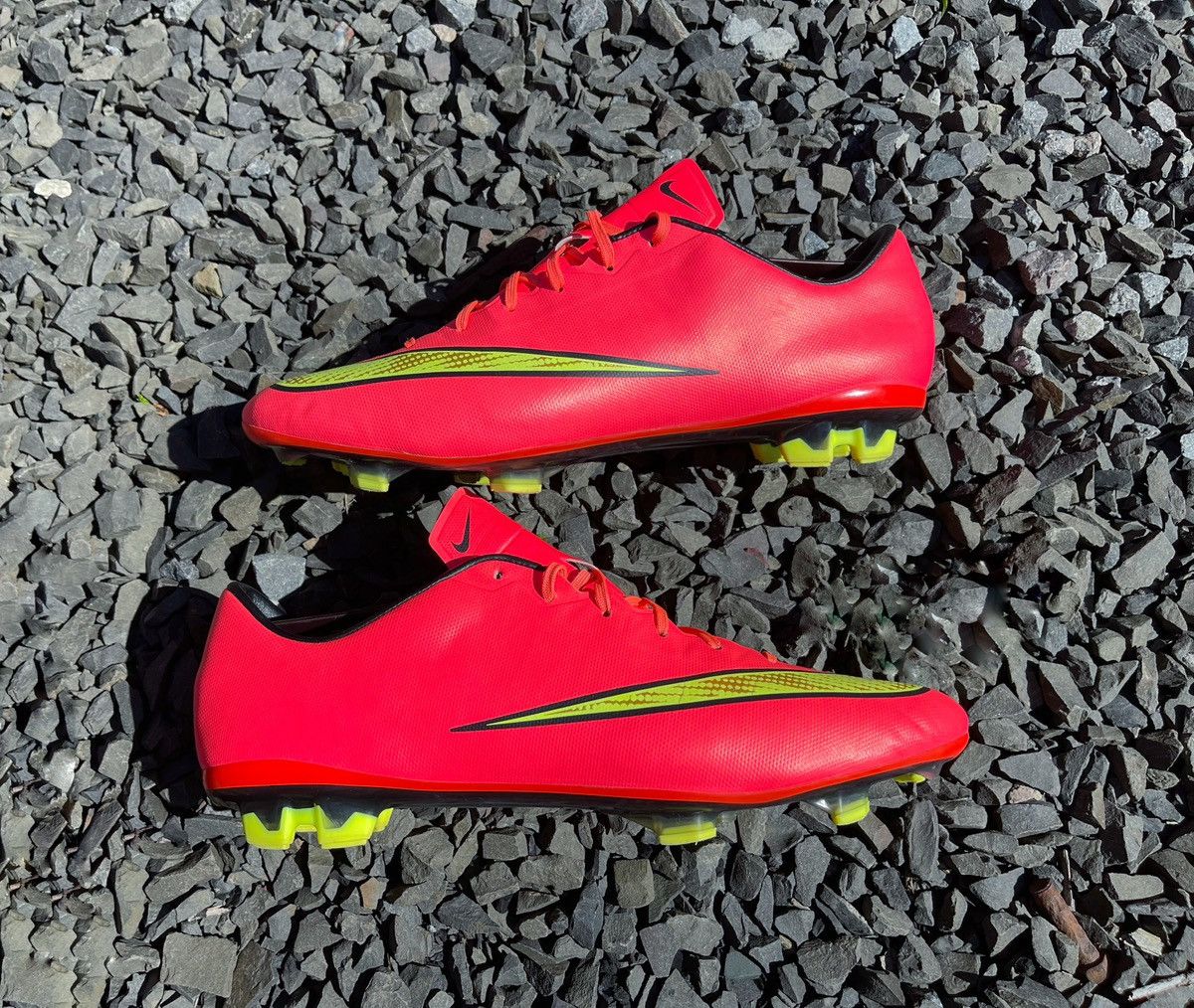 Nike NIKE MERCURIAL VELOCE II FG HYPER PUNCH 651618-690 US 11 Size US 11 / EU 44 - 1 Thumbnail