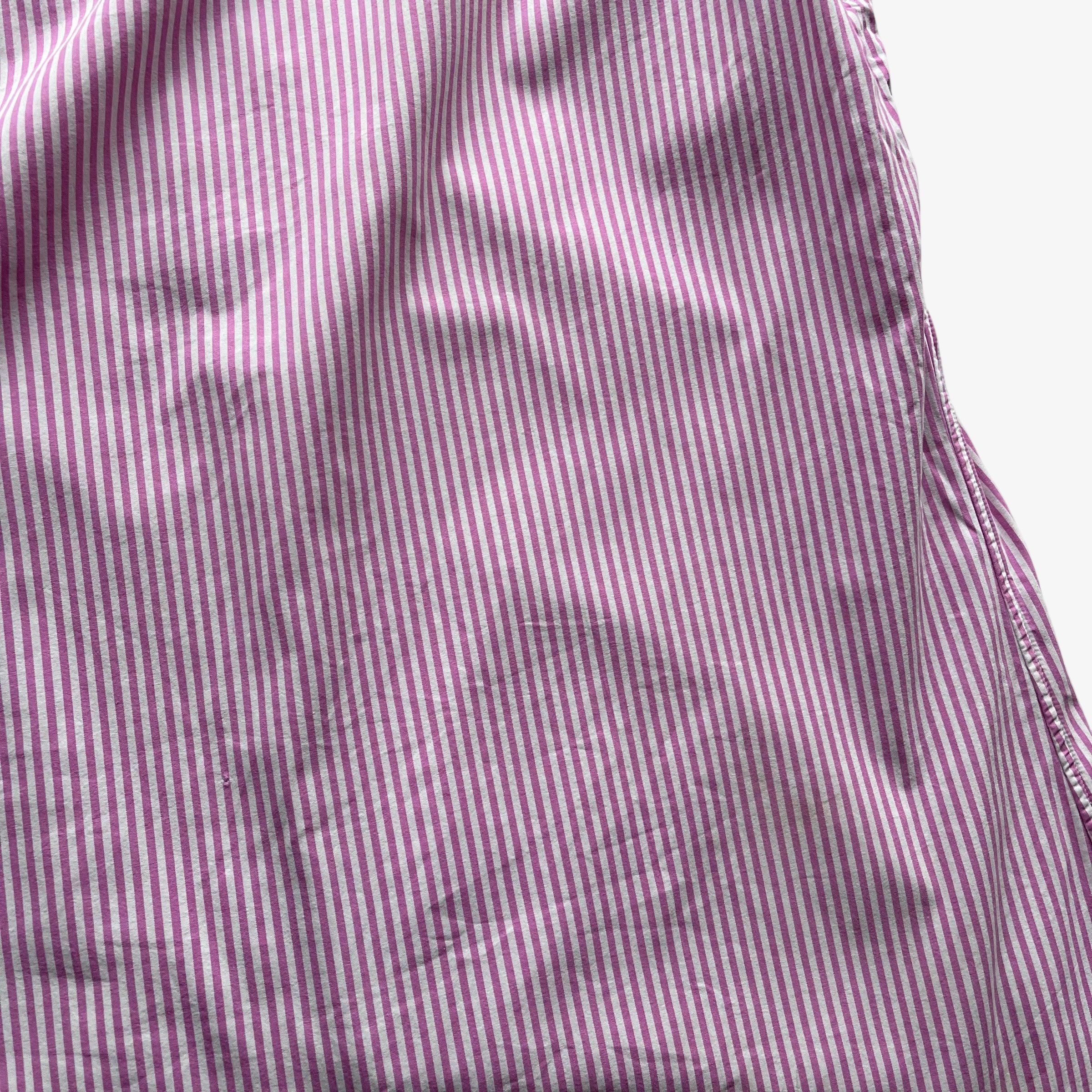 Ralph Lauren Vintage 90s Men's Polo Ralph Lauren Pink Striped Shirt Size US L / EU 52-54 / 3 - 5 Thumbnail