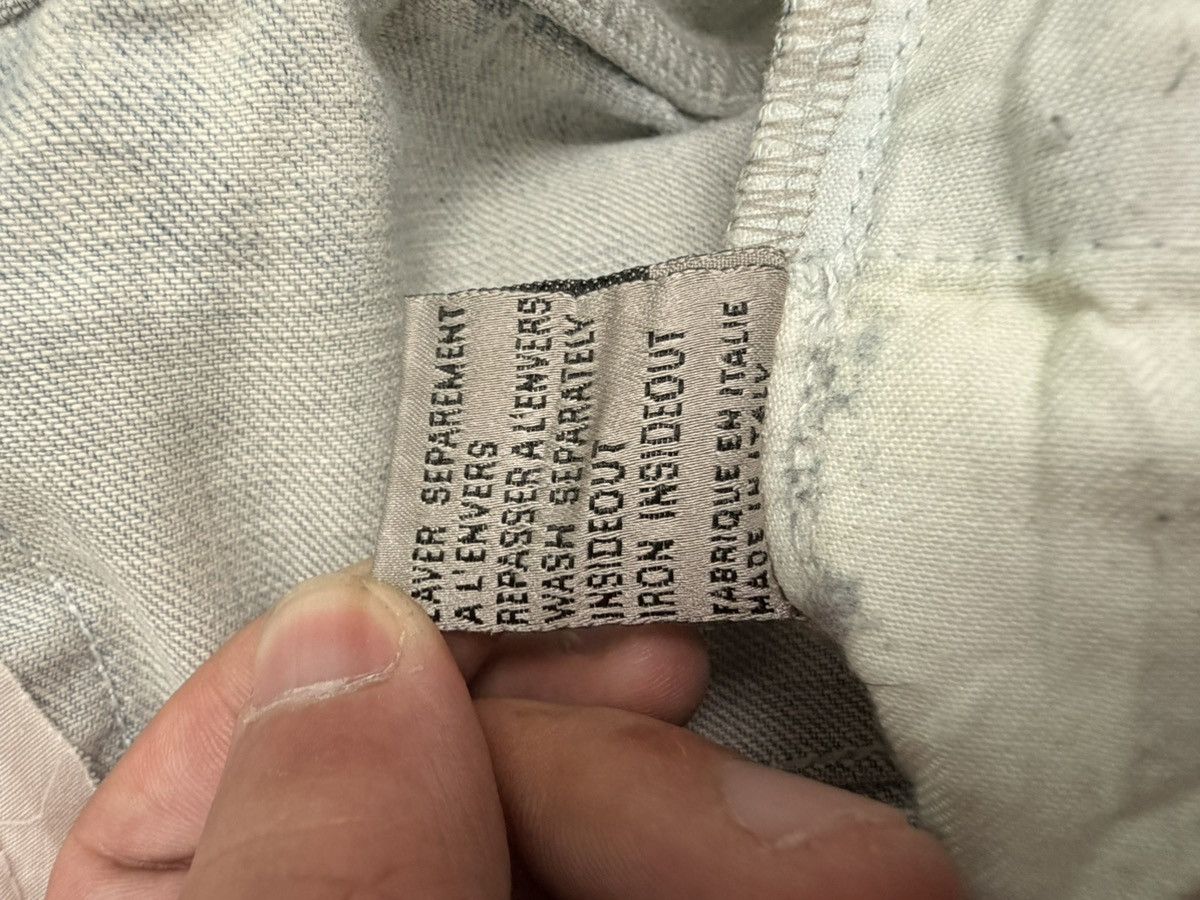 Dior Dior × Hedi Slimane Dior Homme white paint splatter jeans Size US 34 / EU 50 - 8 Thumbnail