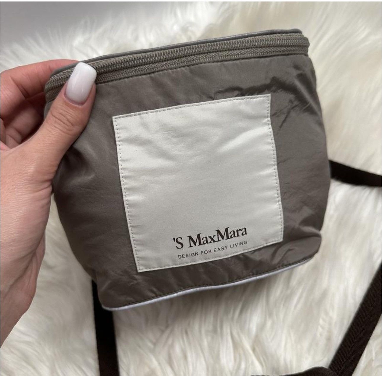 Max Mara Gray Max Mara Esmac Cube Bag Lightweight And Portable Nice Size ONE SIZE - 2 Thumbnail