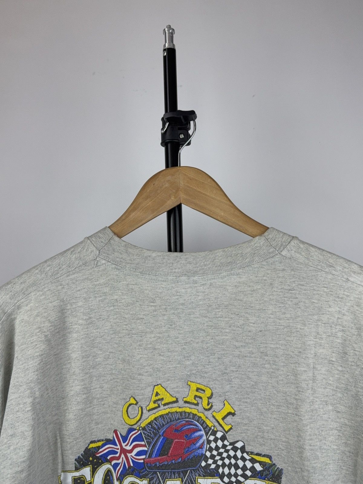 Ducati × Vintage Vintage 90s Ducati Carl Fogarty World Superbike T shirt Tee Size US L / EU 52-54 / 3 - 7 Thumbnail
