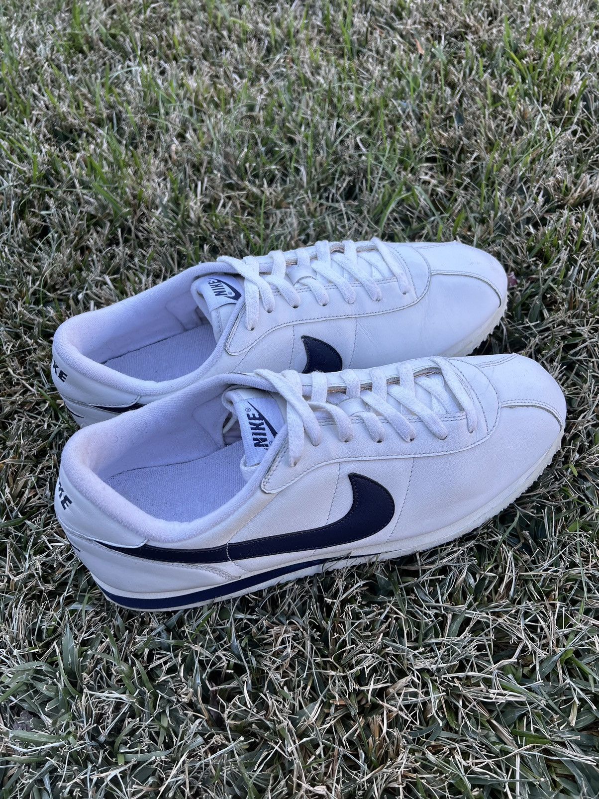 Nike RARE Nike Cortez 2009 White Blue size 13 Mens shoes Size US 13 / EU 46 - 4 Thumbnail