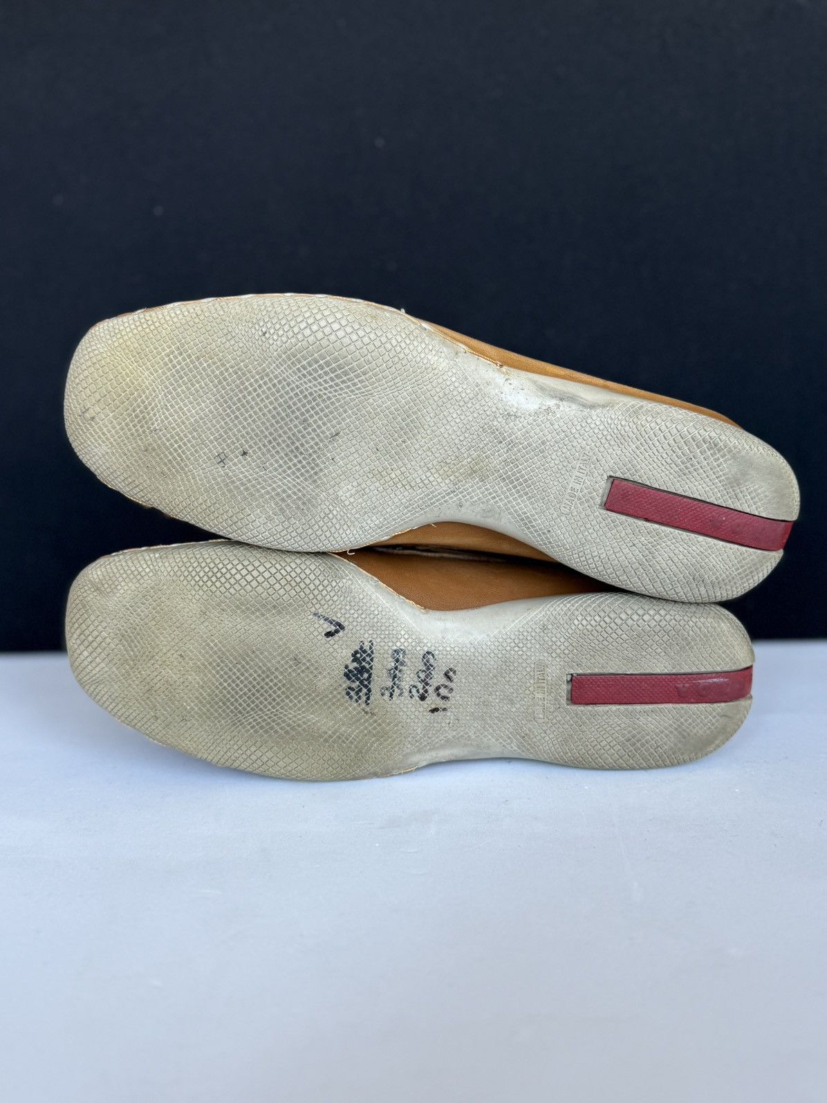 Prada Prada Brown Slip On Leather Shoes size 38 Size US 8 / IT 38 - 6 Thumbnail
