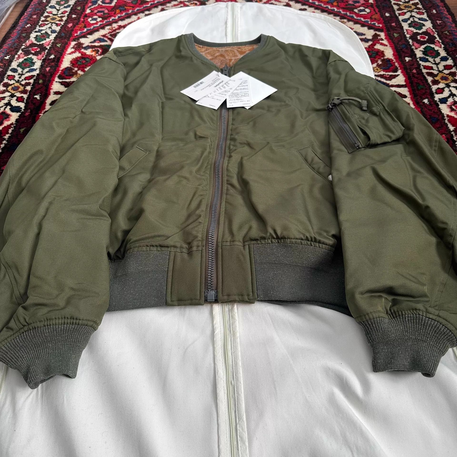 Visvim visvim 24AW THORSON JKT MAWATA silk MA-1 FIL exclusive 3 Size US L / EU 52-54 / 3 - 6 Thumbnail