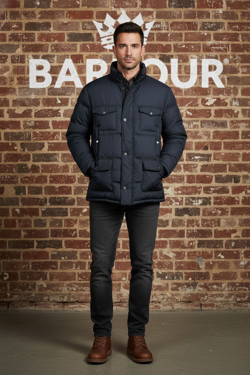 Barbour Barbour puffer jacket goose down british old money xl Size US XL / EU 56 / 4 - 2 Thumbnail
